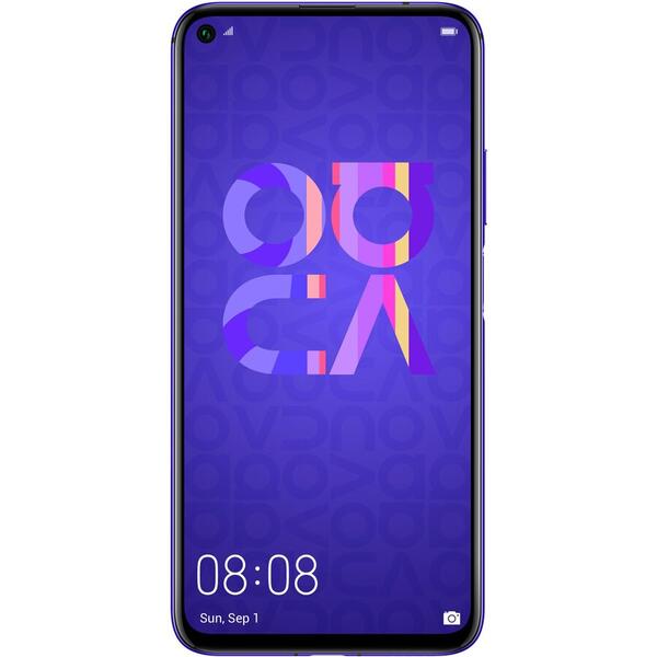 Telefon mobil Huawei Nova 5T, Dual SIM, 128GB, 6GB RAM, 4G, Purple