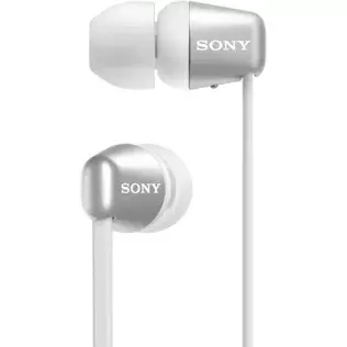 Casti Bluetooth Sony WI-C310, alb