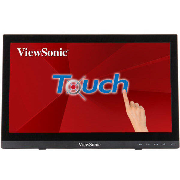 Monitor Touchscreen ViewSonic TD1630-3, 16 inch, HD Ready, 12 ms, Negru