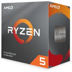 AMD CPU Desktop Ryzen 5 6C/12T 3600 (4.2GHz,36MB,65W,AM4) box with Wraith Stealth coole