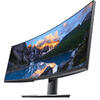 Monitor curbat LED IPS Dell 49", Dual QHD, Display Port, Negru