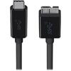 Cablu Belkin, USB Tip C, 3.1 USB-C la Micro B 3.1, 1m