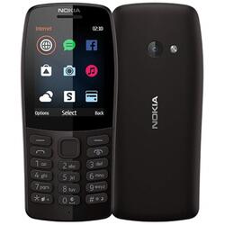 Telefon mobil Nokia 210 Dual SIM, Negru