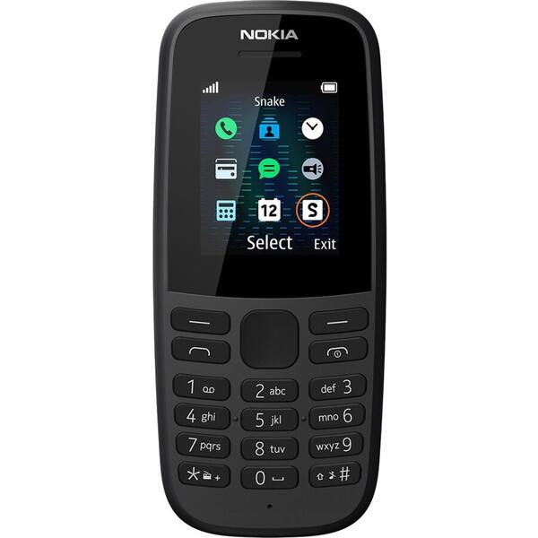 Nokia 105 Dual SIM 2019 Black