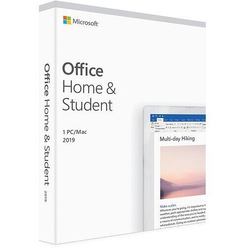 Microsoft Office Home and Student 2019 PC/MAC, All Languages Electronica