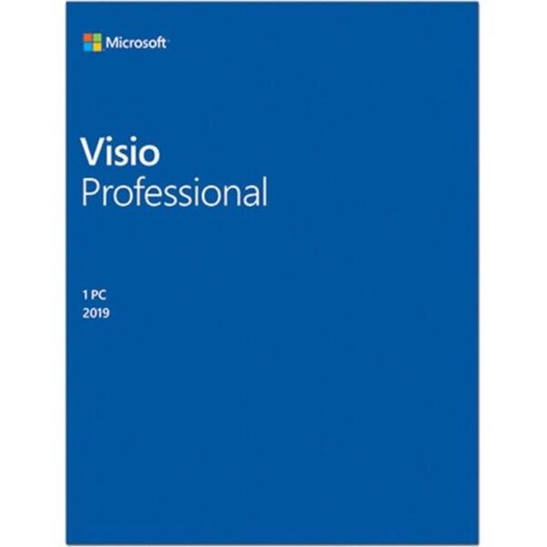 Microsoft Visio Professional 2019, all languages, Windows PC, licenta electronica