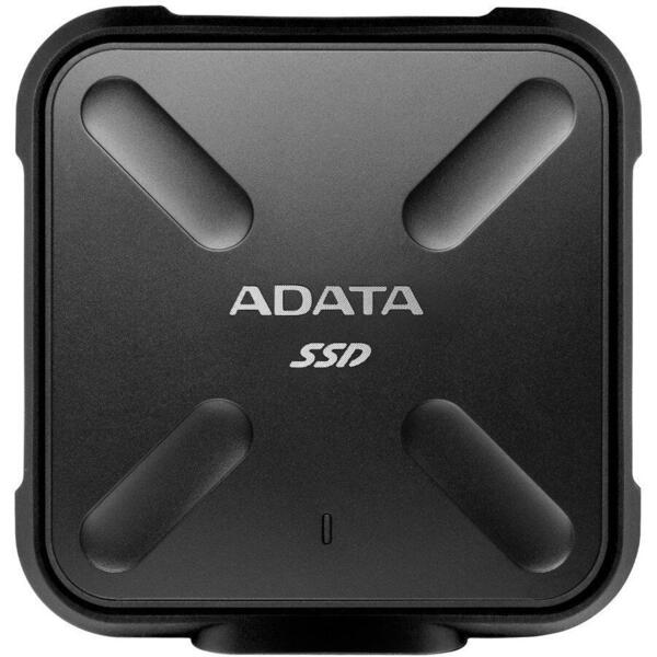 Adata SSD Extern ADATA SD700, 2.5", 256GB, USB 3.1, Negru