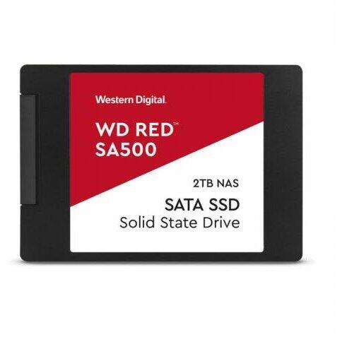 Western Digital WDC WDS200T1R0A WD Red SA500 NAS SSD 2.5 2TB SATA/600, 560/530 MB/s, 7mm, 3D NAND