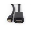 GEMBIRD Cablu adaptor Mini DisplayPort la HDMI, 1.8m,Black