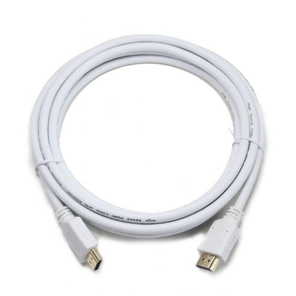 Cablu Gembird, HDMI male - HDMI male, 3m, White