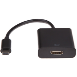 CABLU video GEMBIRD, adaptor USB 3.1 Type-C (T) la DVI-I DL (M), 15cm, rezolutie maxima 4K UHD (3840 x 2160) la 30 Hz, negru, A-CM-DVIF-01