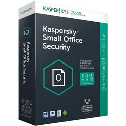 Kaspersky Small Office Security pentru Desktop, Mobile si File Servers European Edition, 1-FileServer, 5-Useri, Licenta 12 Luni