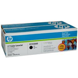 HP CC530AD Toner HP negru x2 2x3500 pag Color LaserJet CP2025/CM2320
