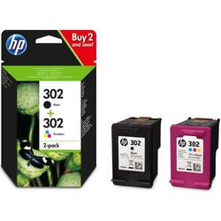 HP X4D37AE Bundle HP 302 Black/Tri-colour