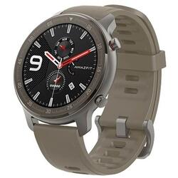 Smartwatch Amazfit GTR 47mm, 1.39 inch, curea silicon, Titanium