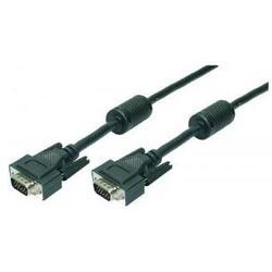 Cablu Logilink, VGA male - VGA male, 15 m, Black