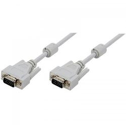 Cablu Logilink CV0027, VGA Male - VGA Male, 5m, Grey