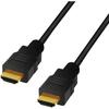 Cablu Logilink CH0077, HDMI - HDMI, 1m, Black