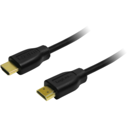 Cablu Logilink, HDMI male - HDMI male, 0.50m, Black
