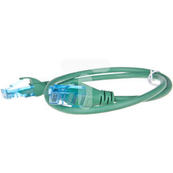 DIGITUS DK-1512-005/G DIGITUS Premium CAT 5e UTP patch cable, Length 0.5m, Color green