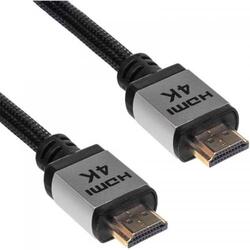 Cablu AKYGA AK-HD-30P, HDMI Male - HDMI Male, 3m, Black