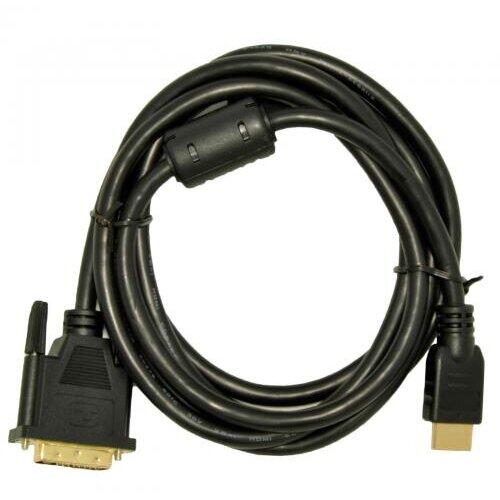 Cablu Akyga AK-AV-11, HDMI Male - DVI-D Male, 1.8m, Black
