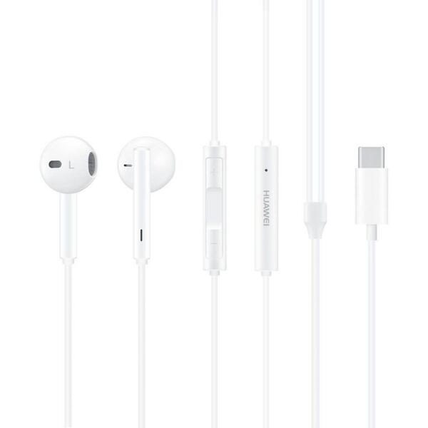Huawei, In-ear, USB Type C, White