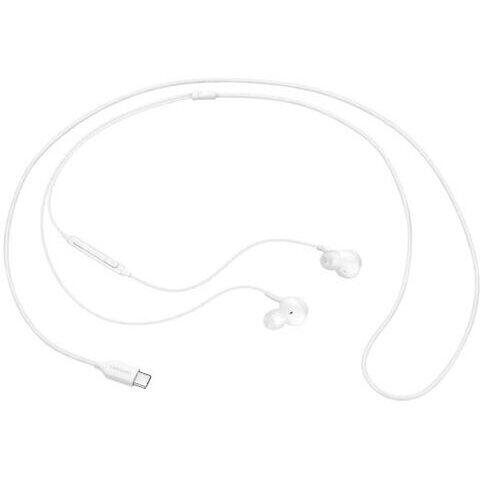 Casti audio Samsung AKG EO-IC100, Type-C, alb