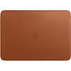 Husa din piele Apple pentru MacBook Pro 13 inch, Saddle Brown