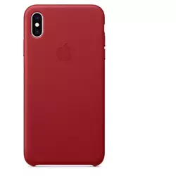 Husa piele Apple iPhone XS Max  (mrwq2zm/a), red