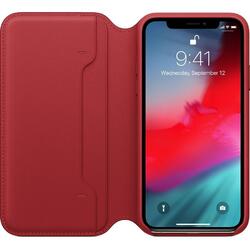 Husa Apple iPhone XS Flip  (mrwx2zm/a), red
