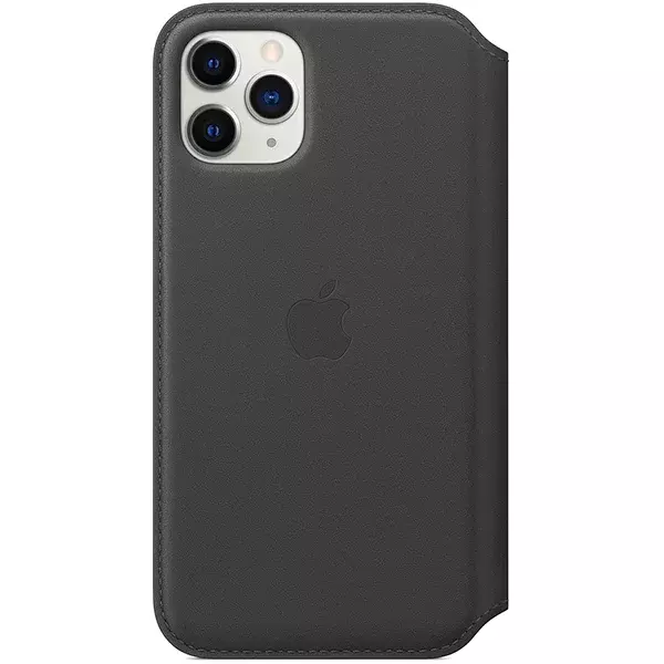 Husa piele Apple iPhone 11 Pro, negru (mx062zm/a)
