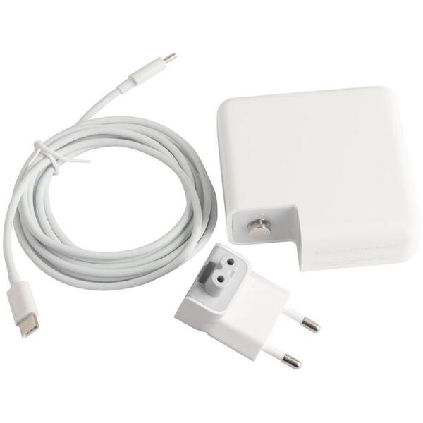 Adaptor Apple 87 wati USB-C  pentru MacBook Pro 15" Retina Touch Bar  (mnf82z/a)