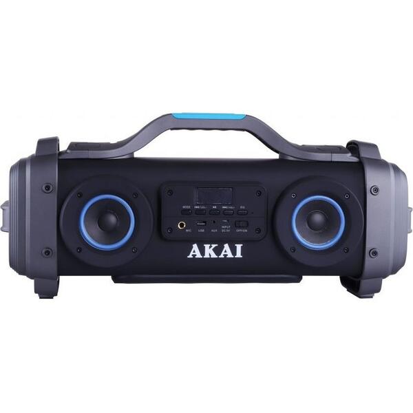 Boxa portabila AKAI ABTS-SH01 cu patru difuzoare super blaster , cu functie Karaoke ,Bluetooth , USB , Aux-in 3.5mm , Baterie reincarcabila