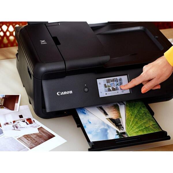 Imprimanta multifunctionala Canon Pixma TS9550 Black, InkJet, Color, Format A4, Retea, Wi-Fi