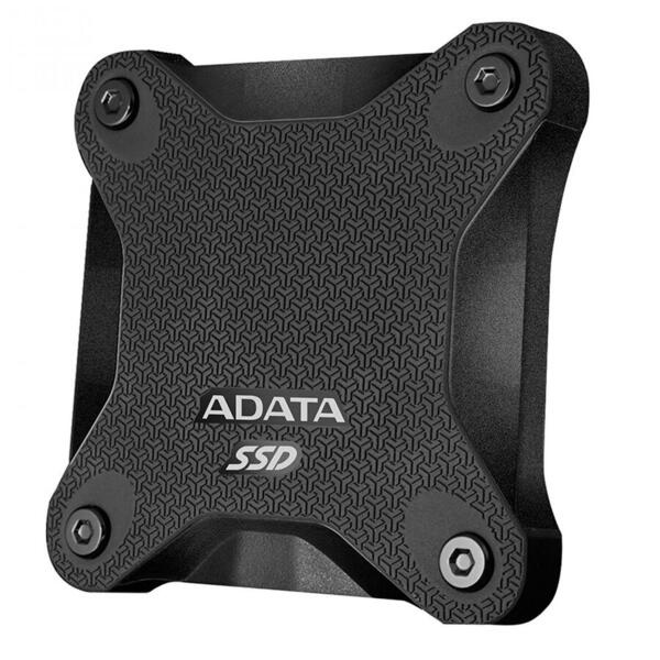 Duplicat-SSD extern ADATA Durable SD700, 512GB USB 3.1, Negru