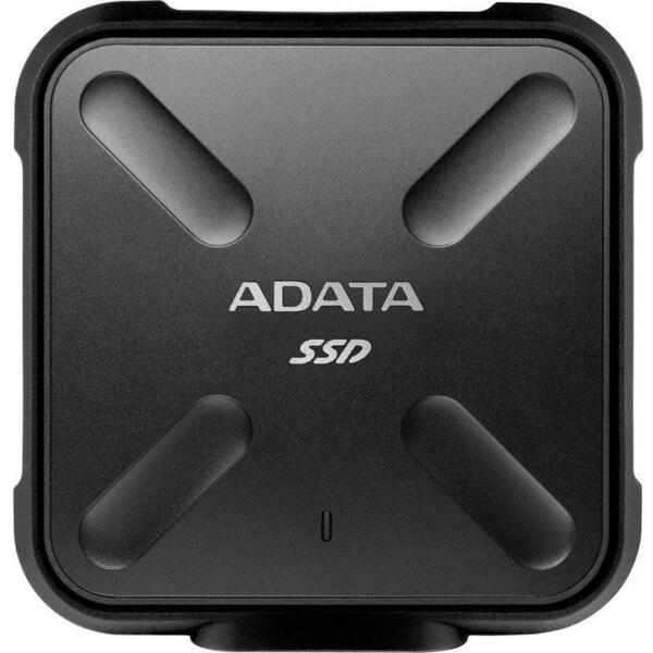 Duplicat-SSD extern ADATA Durable SD700, 512GB USB 3.1, Negru
