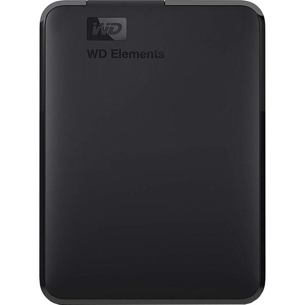 Western Digital HDD Extern WD Elements Portable 5TB, 2.5", USB 3.0, Negru