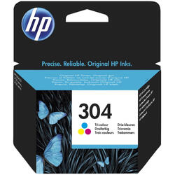 HP Cartus cerneala Original HP Color, nr.304, pentru DJ 2630/2632 All-in-One, 100pag "N9K05AE"
