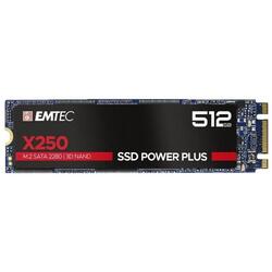 Solid-State Drive (SSD) EMTEC X250, 512GB, M2 2280