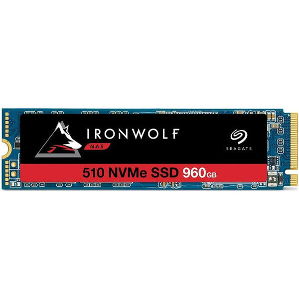 SSD Seagate Ironwolf 510 960GB PCI Express 3.0 x4 M.2 2280
