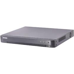DVR 4 canale Turbo HD 4.0 Hikvision DS-7204HUHI-K1/P, H.265, 1xSATA, ONVIF, PoC, 4 intrari alarma