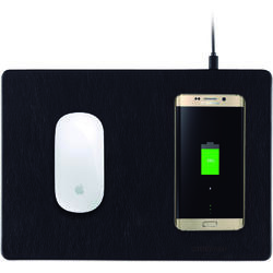MINIBATT PowerPAD - Qi wireless charger mouse pad bla