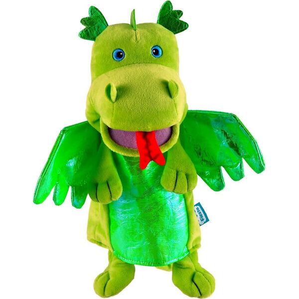 Marioneta de mana Dragonul Verde Fiesta Crafts FCT-2186