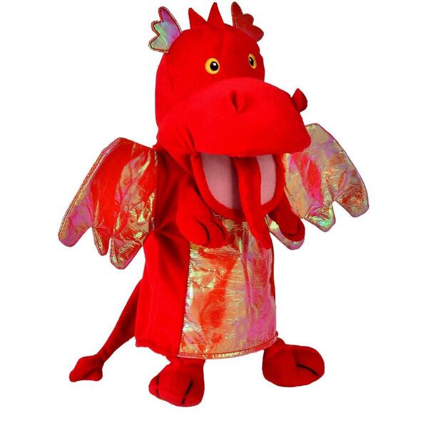 Marioneta de mana Dragonul Rosu Fiesta Crafts FCT-2363