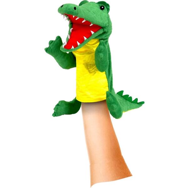 Marioneta de mana Crocodil Fiesta Crafts FCT-2740