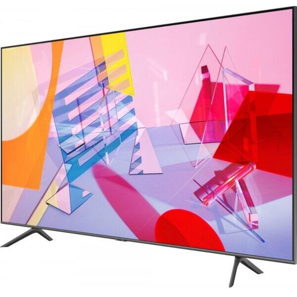 Televizor QLED Samsung 189 cm, 75Q60TA, Smart TV, 4K Ultra HD, CI+, Negru