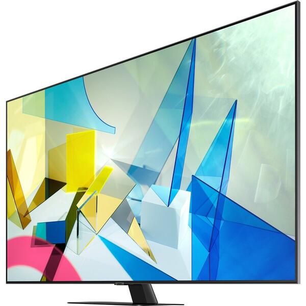 Televizor QLED Samsung 189 cm, 75Q80TA, Smart TV, 4K Ultra HD, CI+, Negru