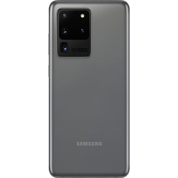 Samsung Galaxy S20 Ultra, Dual SIM, 128GB, 12GB RAM, 5G, Cosmic Gray
