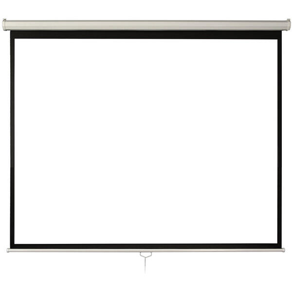 Ecran proiectie manual, perete/tavan, 160 x 120 cm, Blackmount, Format 4:3